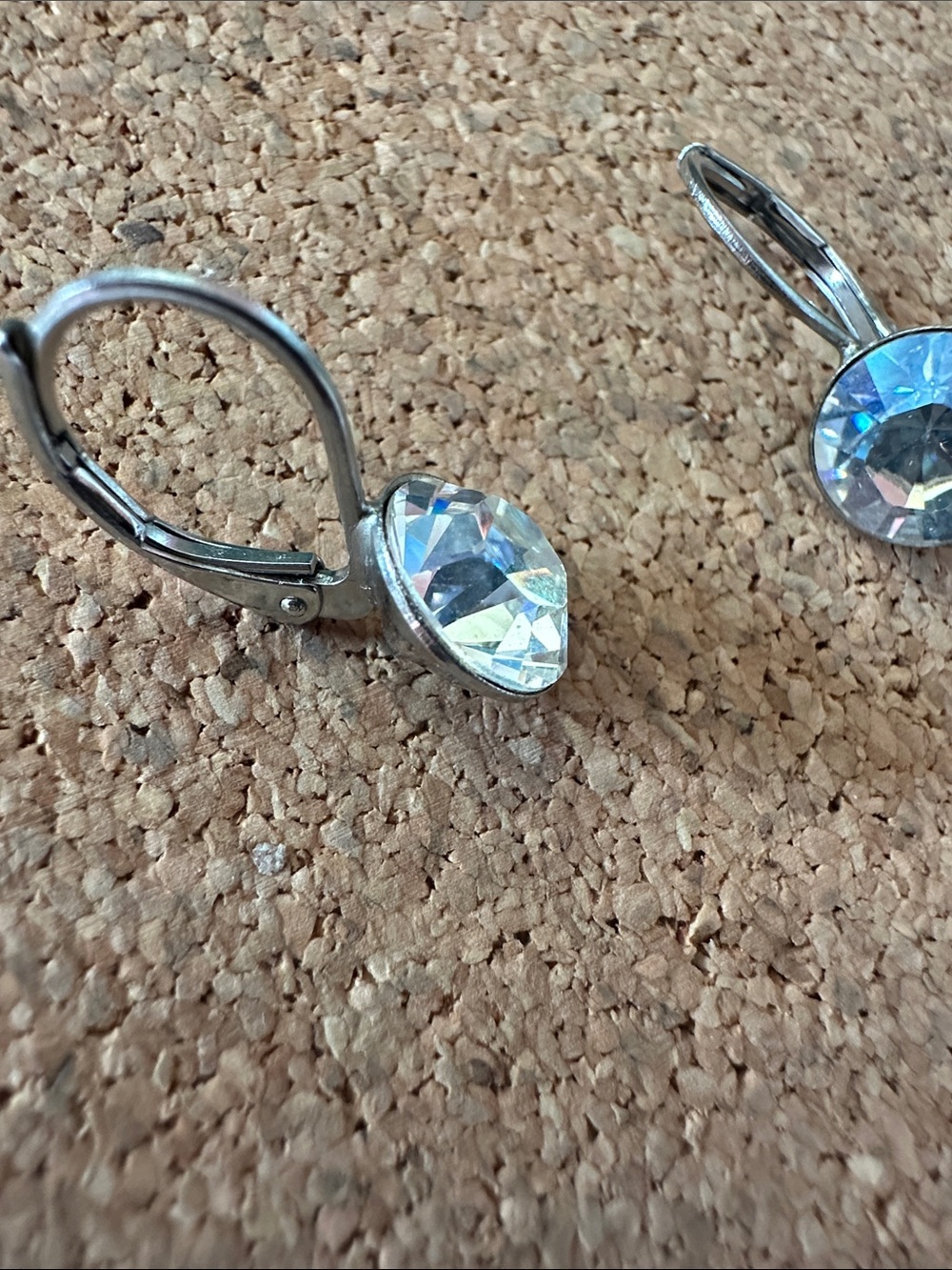 Swarovski Crystal Drop Leverback Earrings - Atlantis Berlin🧜♀️ - Picture 4 of 9
